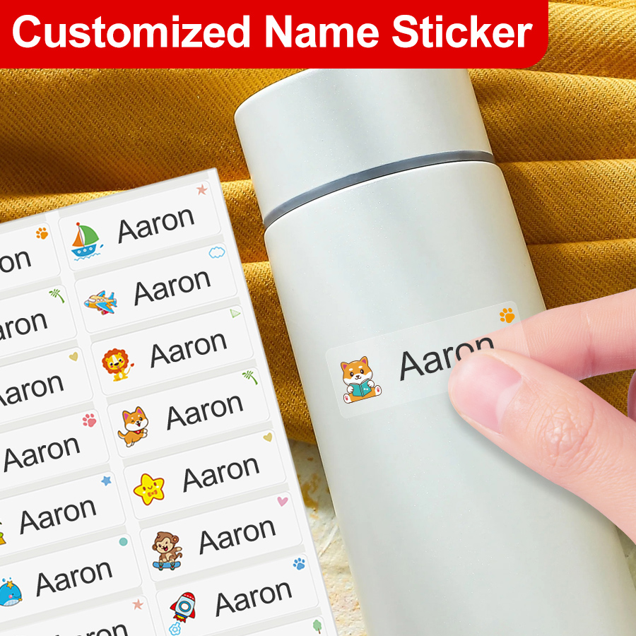Custom Waterproof Name Sticker - Blister Plaster Sport 评论和价格
