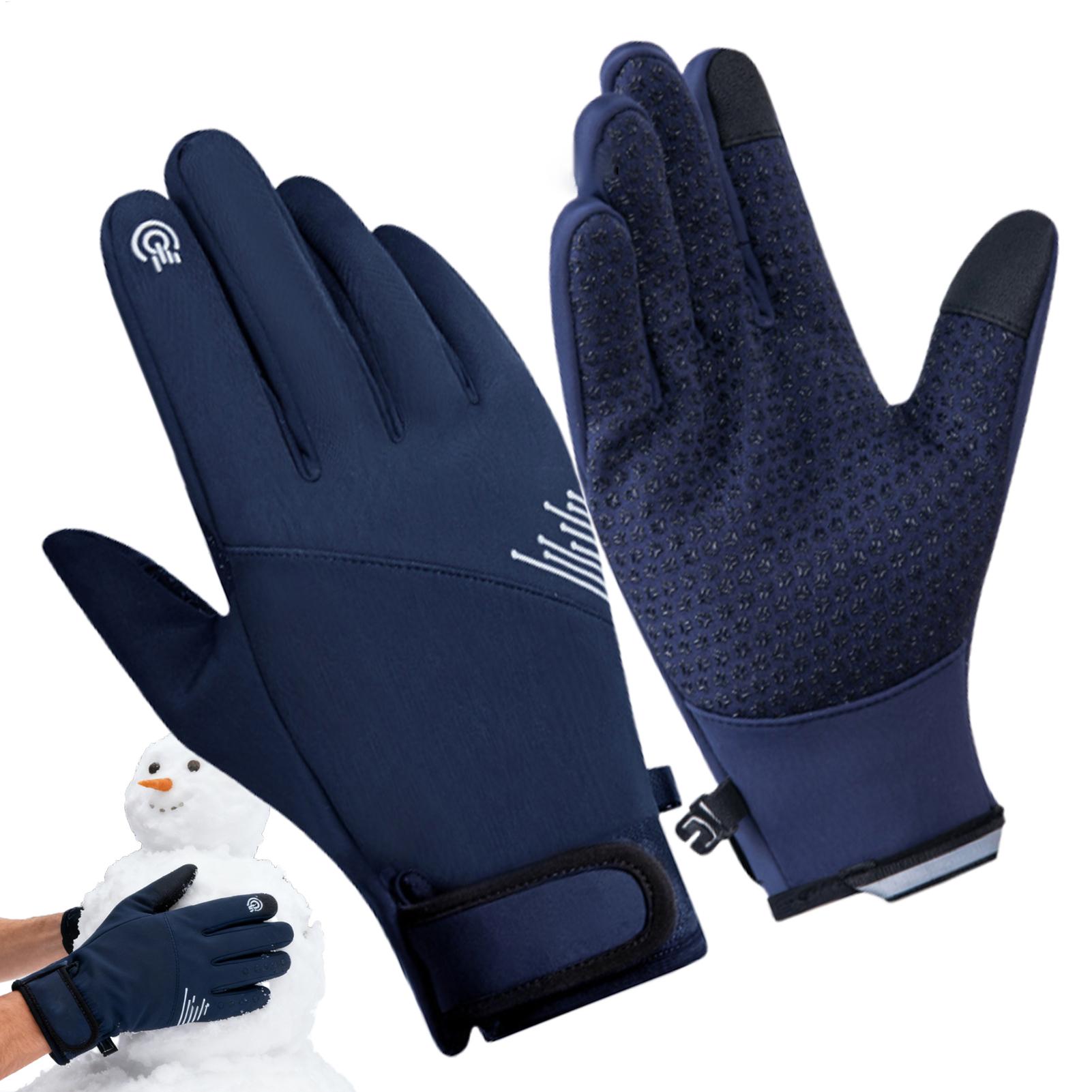 Winter Gloves Windproof Touchs - Running Gear In Cold Weather 评论和价格