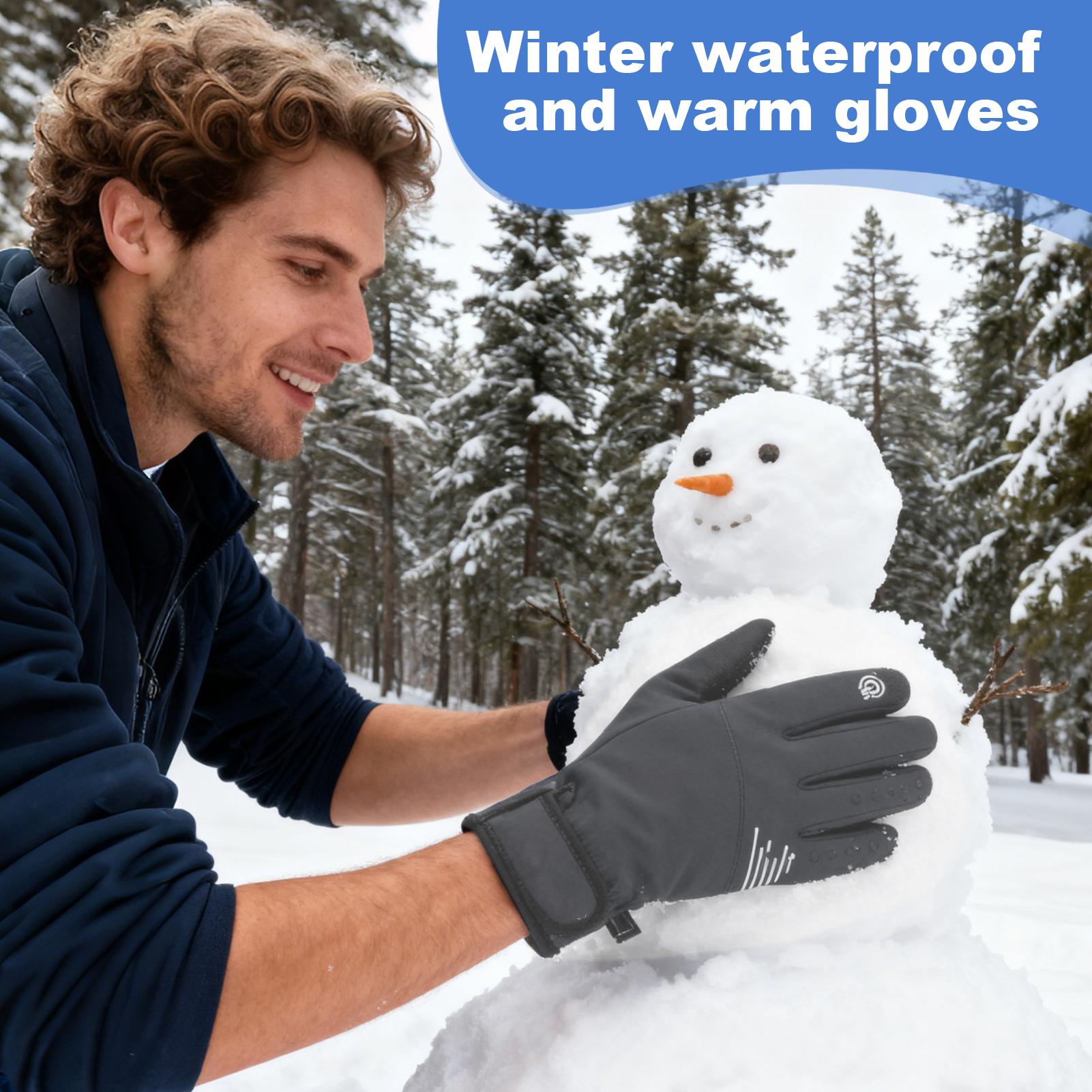 Winter warm Gloves Windproof T - Running Gear In Cold Weather 评论和价格