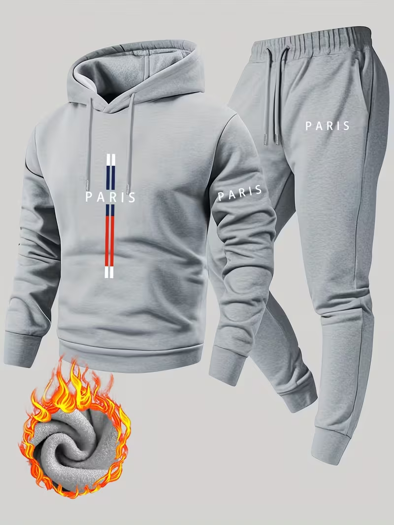 Men's Urban Casual Two-Piece S - Running Gear In Winter 评论和价格