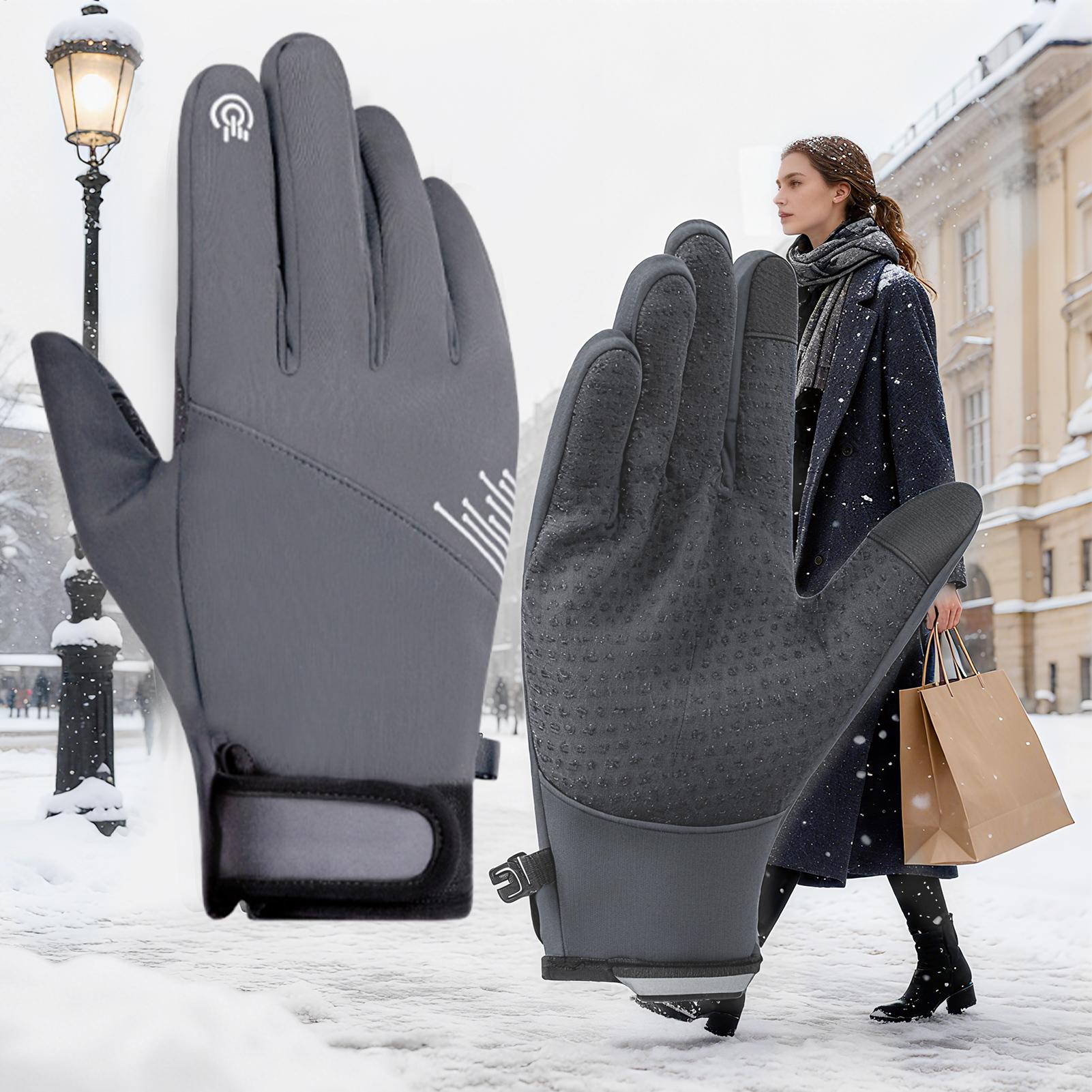 Winter Gloves Women Windproof  - Running Gear In Cold Weather 评论和价格