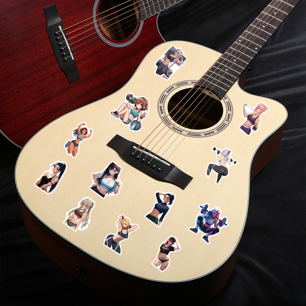 54PCS Sports Girl Stickers For - Blister Plaster Sport 评论和价格