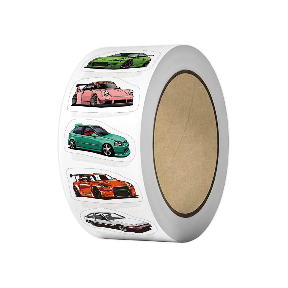 500 Pcs Mini Sports Car Sticke - Blister Plaster Sport 评论和价格